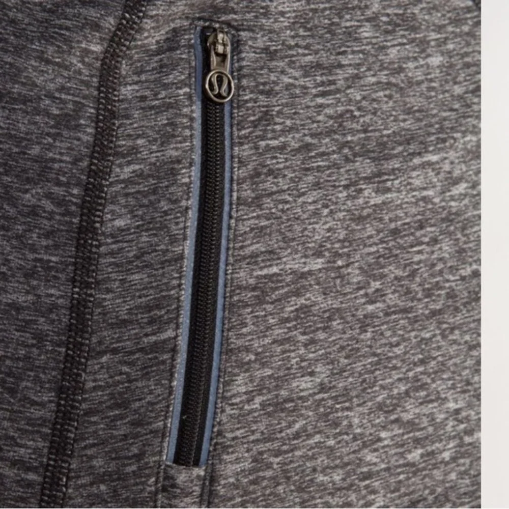 Lululemon Run Your Heart Out Pullover (First Release) Heathered Black - Picture 8 of 16